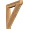 Ekena Millwork Traditional Arts & Crafts Rough Sawn Outlooker, Western Red Cedar, 8"W x 42"D x 42"H OUT08X42X42TRA03RWR - alternate 1